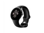 Умные часы Google Pixel Watch 2 (матовый черный/обсидиан, спортивный силиконовый ремешок)